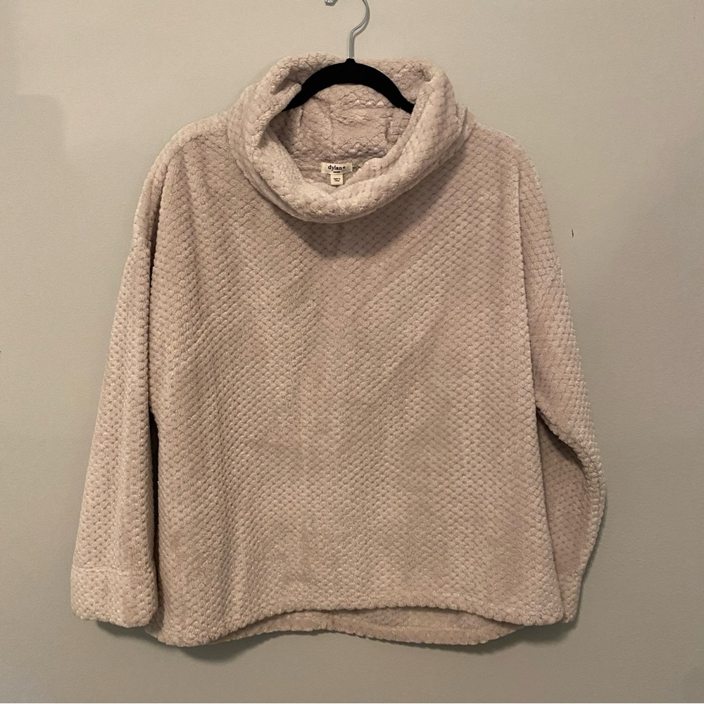 Dylan Sherpa Soft Cowl Neck Pullover